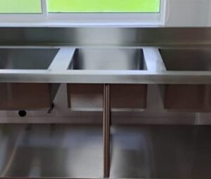 Tarja Profesional Triple de Acero Inoxidable