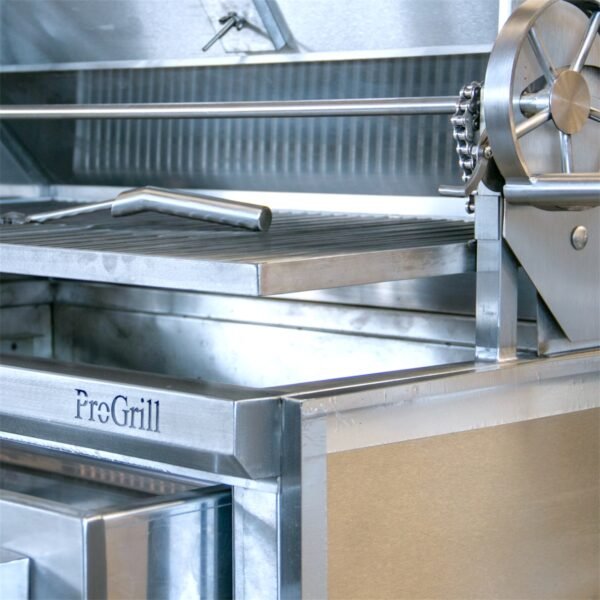 Asador Premium a Carbón en Acero Inoxidable - Image 5