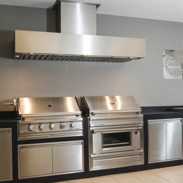 Campana de Cocina Doble en Acero Inoxidable - Image 2