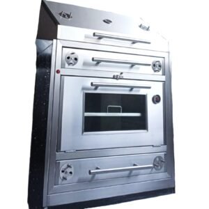 Asador a Carbón con Horno Ataúd Tipo B