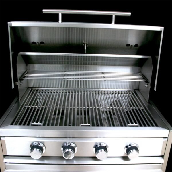 Asador a Gas Tipo B en Acero Inoxidable - Image 3